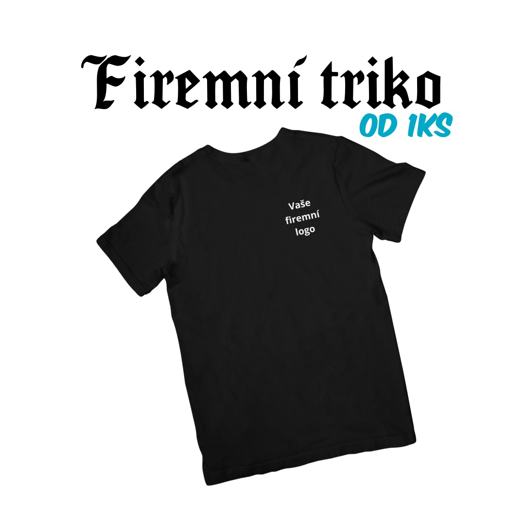Tričko s vlastním firemním logem