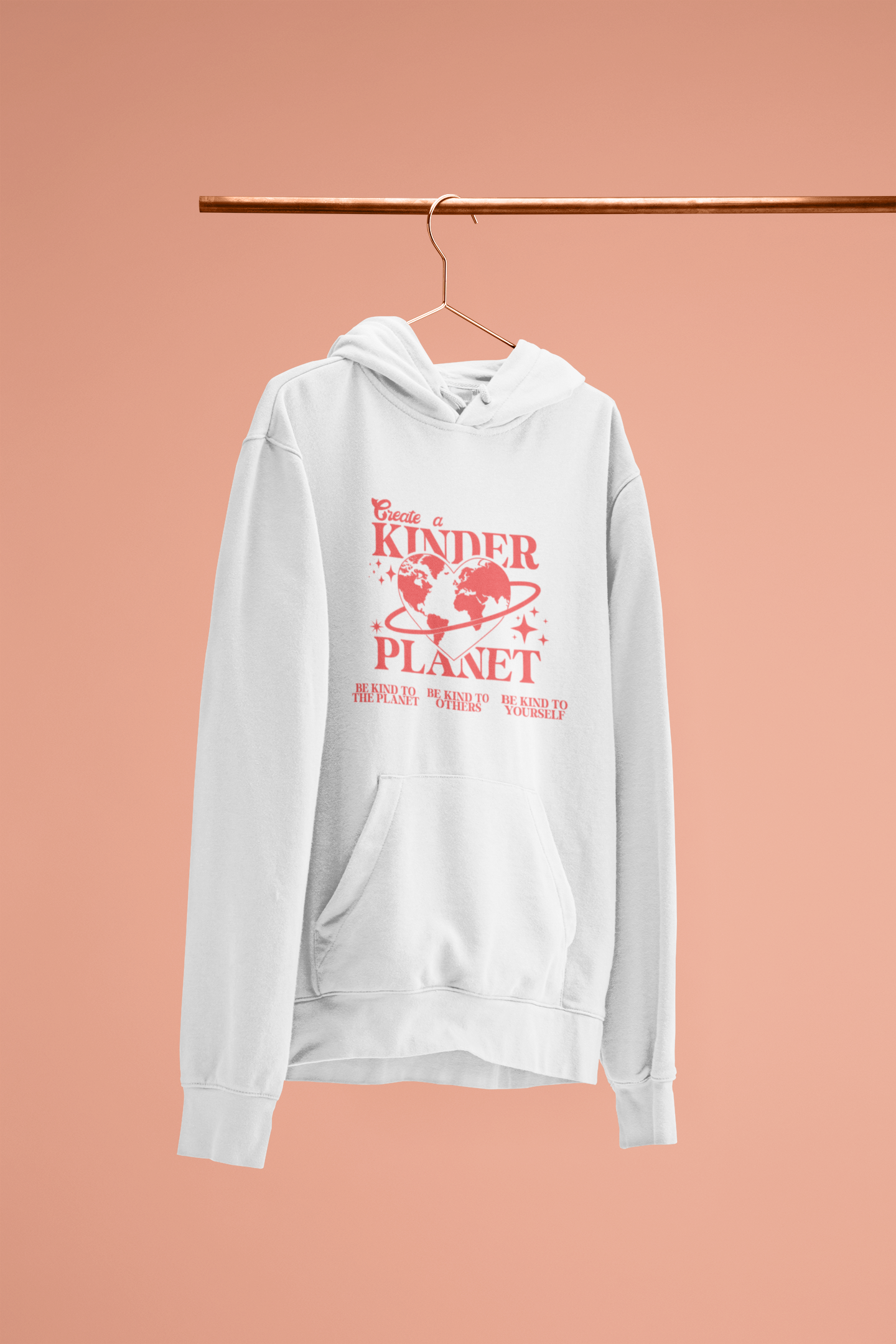 Mikina s kapucí UNISEX planet 
