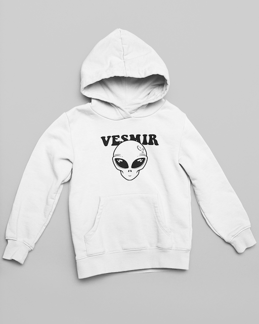 Mikina s kapucí UNISEX Vesmír 2 