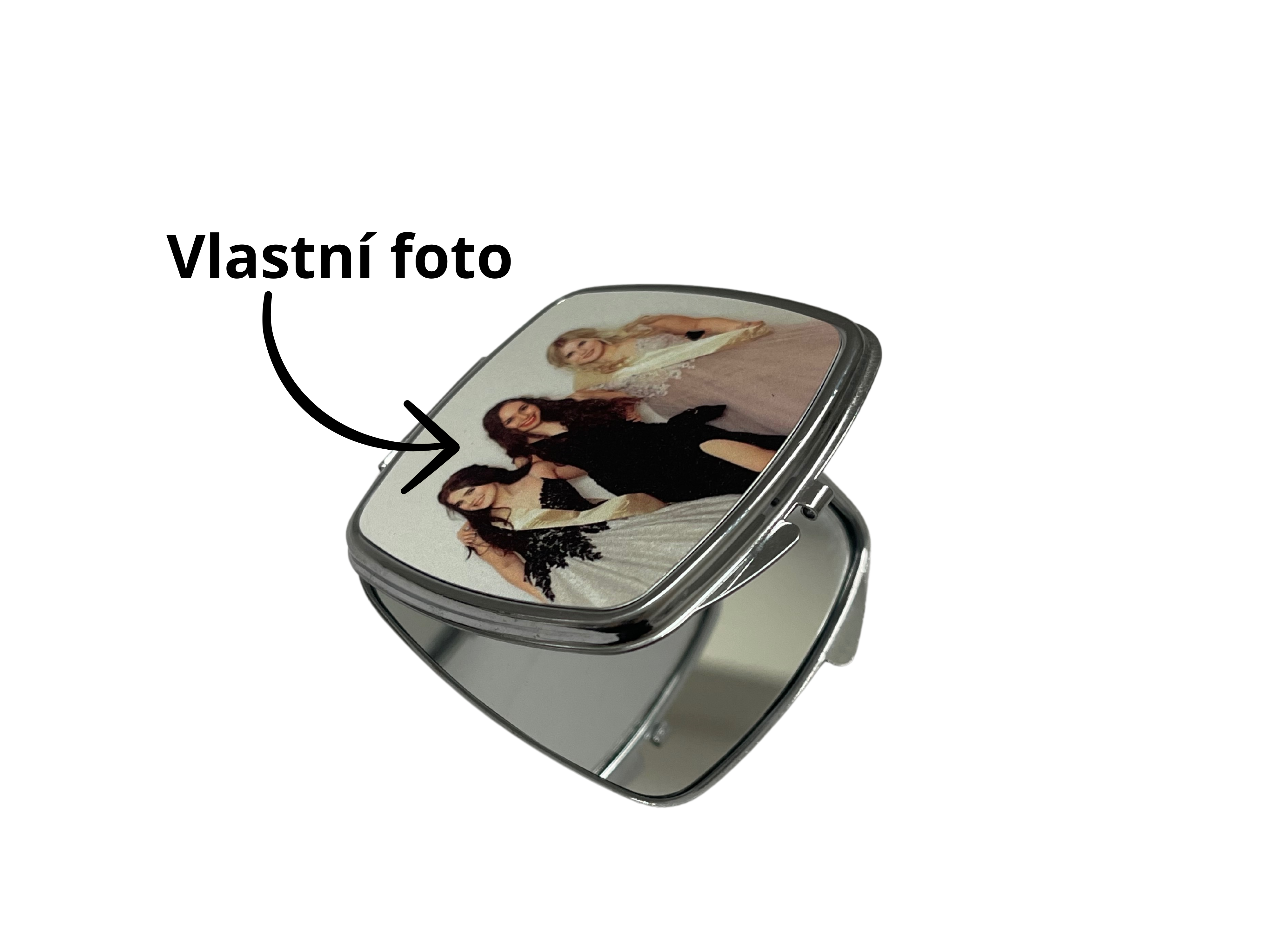 Zrcátko s vlastní fotkou