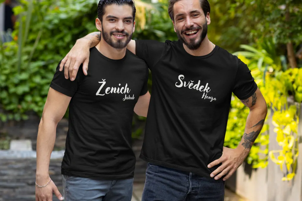 Tričko s vlastním jménem SVĚDEK