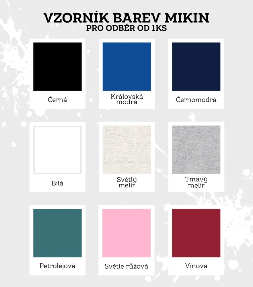 Mikina s vlastním potiskem - SRDCE