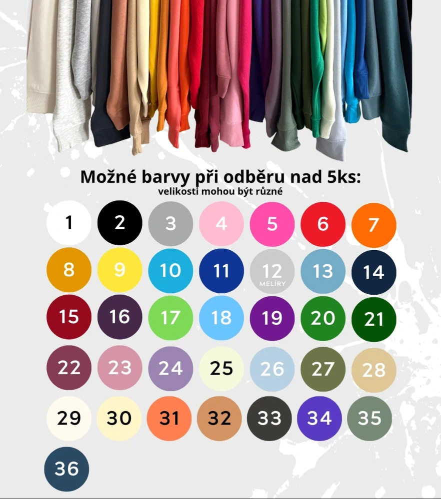 Mikina s vlastním potiskem - SRDCE